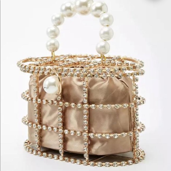 Bloggers Favorite Pearl Bucket Bag. NEW ! - Picture 8 of 8